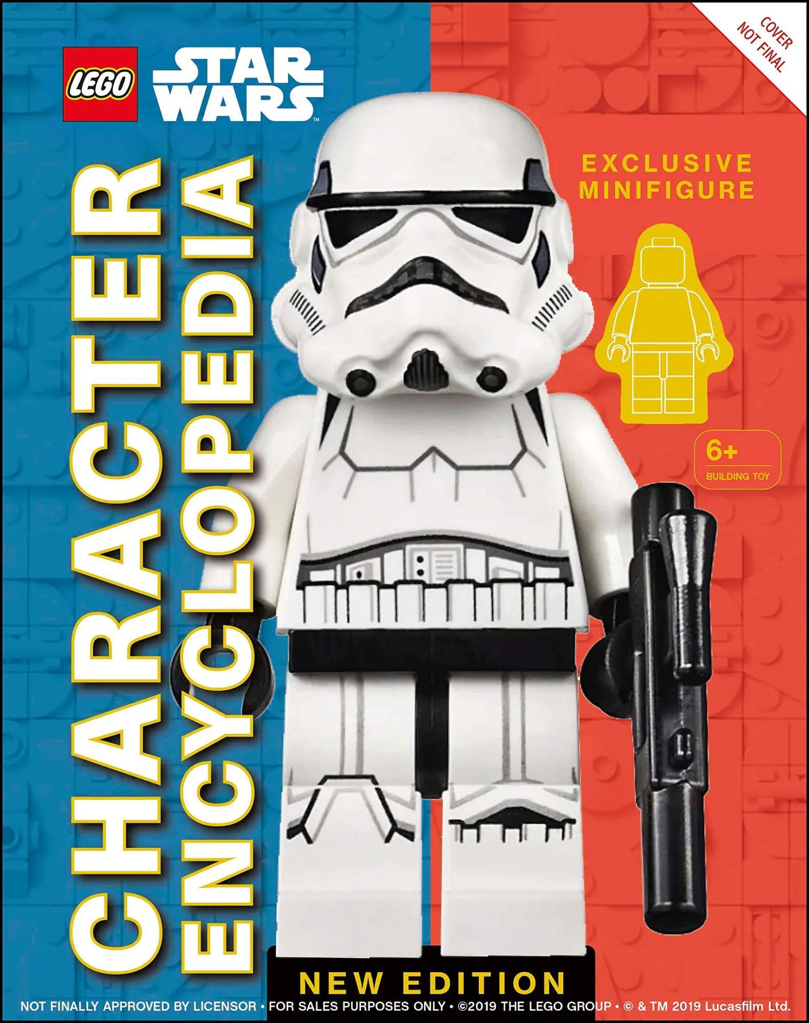 Sách Bách Khoa Toàn Thư Nhân Vật LEGO® Star Wars™ DK ISBN9781465489562 kèm minifigure độc quyền, phù hợp bé trai 6 tuổi, giá tốt.