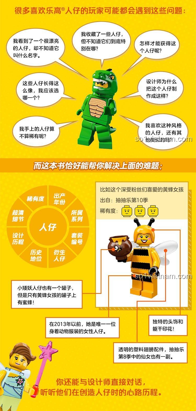 Sách hướng dẫn Nhân vật LEGO 7304102036 chất lượng cao, đáng tiền cho bé gái