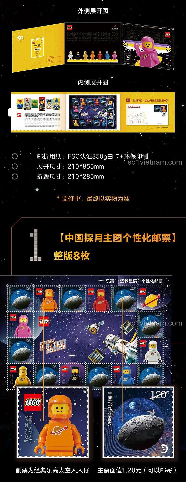 Sách sưu tầm LEGO Minifigure DK ISBN9787304114282 Biên Niên Sử LEGO Minifigure: Lịch Sử Trực Quan, kèm minifigure độc quyền, cho bé trai 6 tuổi, giá hời.