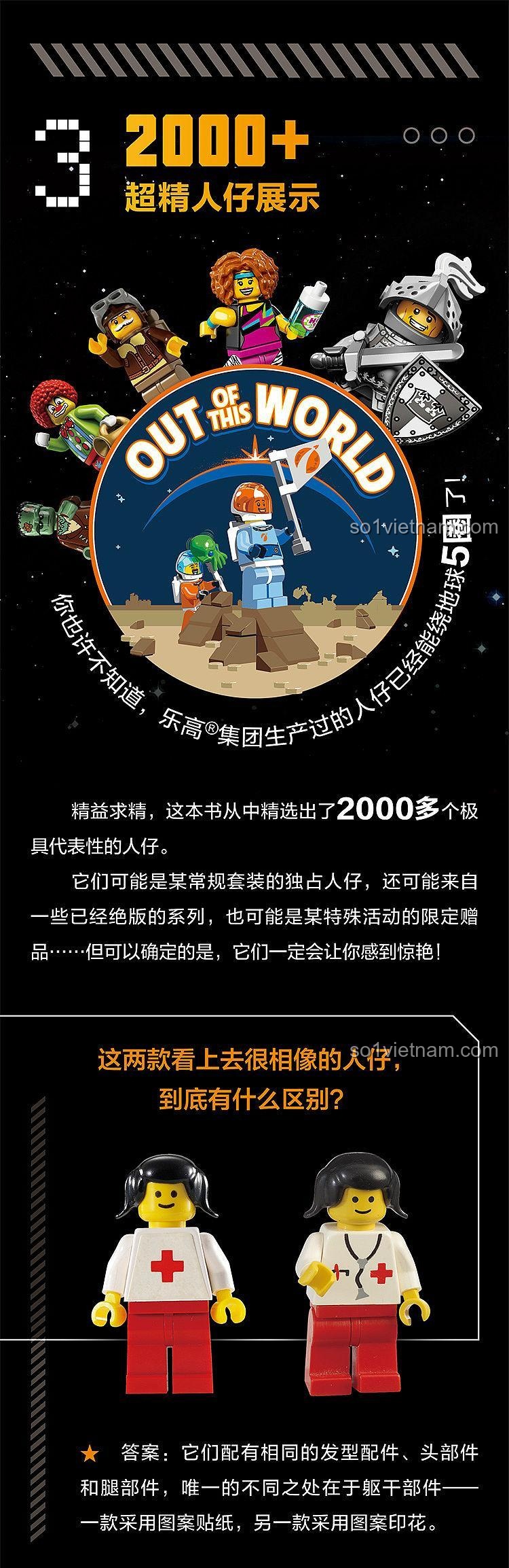 Sách DK Minifigure ISBN9787304114282 Biên Niên Sử LEGO Minifigure: Lịch Sử Trực Quan, kèm minifigure độc quyền, cho bé gái 6 tuổi, giá tốt.