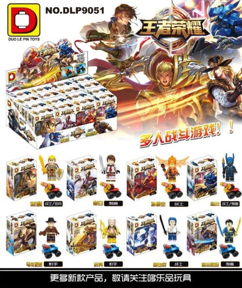 Bộ đồ chơi lắp ráp DLP 9051 Minifigure Vương Giả Vinh Diệu cho con trai 12 tuổi, chất lượng cao, giá tốt