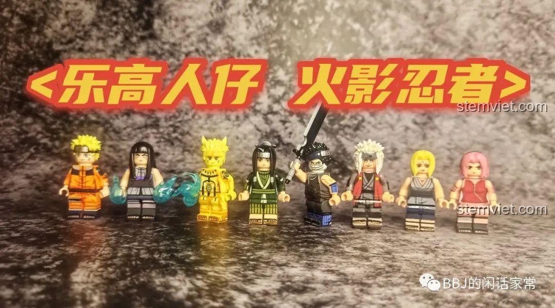 Đội hình 6 minifigure Hiệp Sĩ Thiên Nga Dol Amroth với trang phục và vũ khí đa dạng.