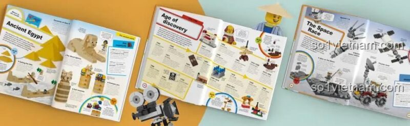 Nội dung sách lịch sử thế giới Dorling Kindersley ISBN9780241409190, bộ đồ chơi Sách lịch sử thế giới, đồ chơi lắp ghép Sách lịch sử cho trẻ em, sách Dorling Kindersley 409190, Sách LEGO® Epic History 9780241409190, đồ chơi giáo dục Sách xây dựng LEGO®, Sách kèm mô hình LEGO® 409190, bộ đồ chơi 409190, Sách lịch sử thế giới 409190, sách ISBN9780241409190, giúp bé trai 6 tuổi khám phá lịch sử.
