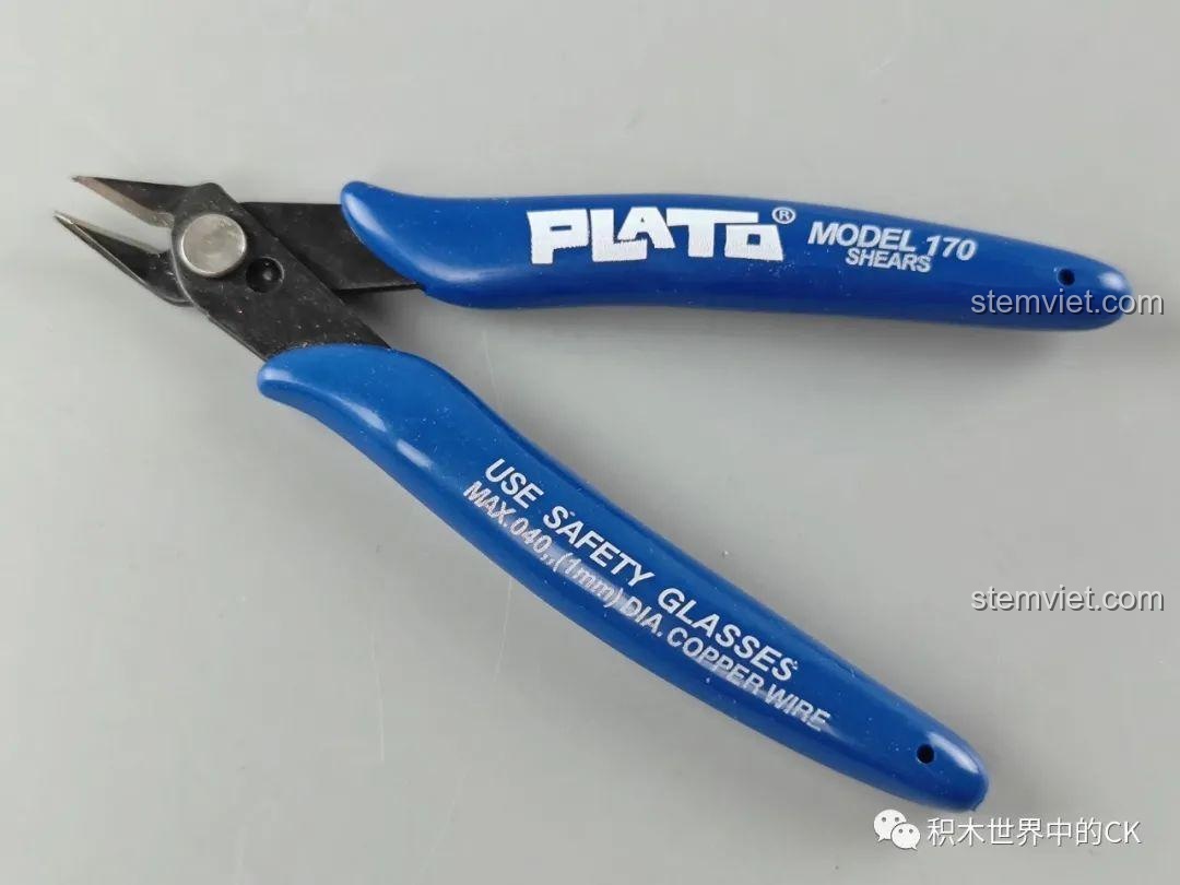 Kìm cắt chuyên dụng PLATO MODEL 170 SHEARS dùng để tách các mảnh ghép mô hình.
