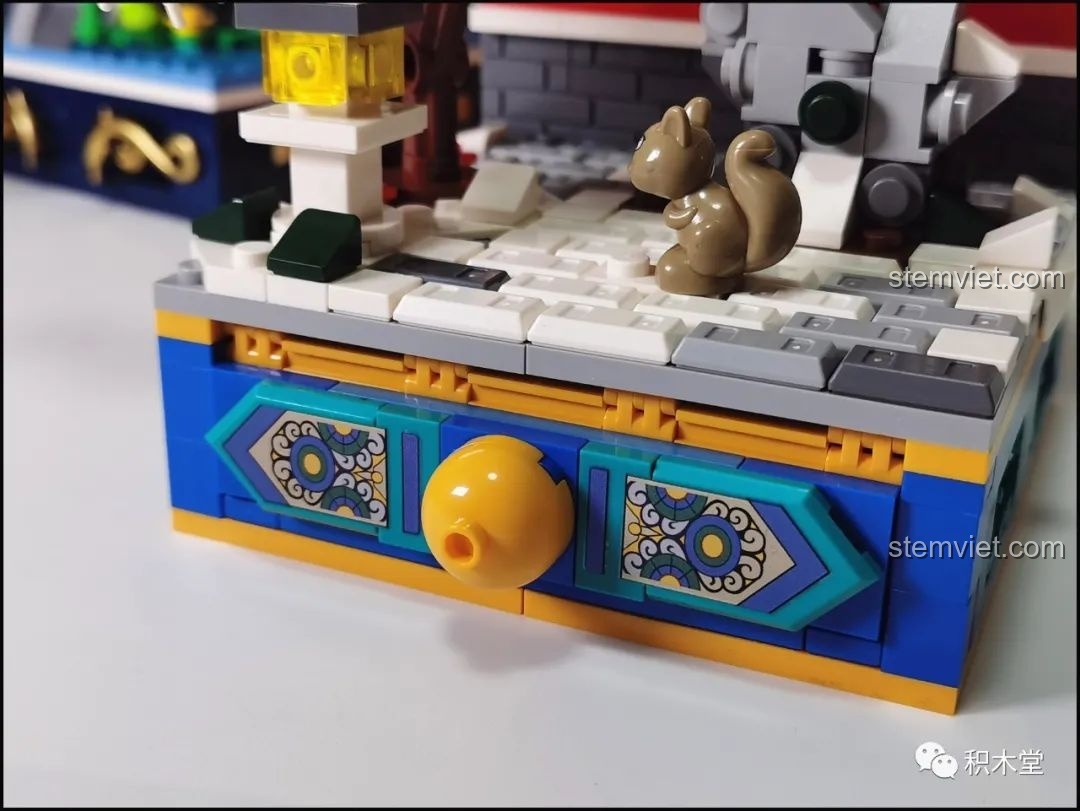 Dụng cụ tháo lắp màu đen của bộ lắp ghép Wekki Vườn Thượng Uyển Bốn Mùa