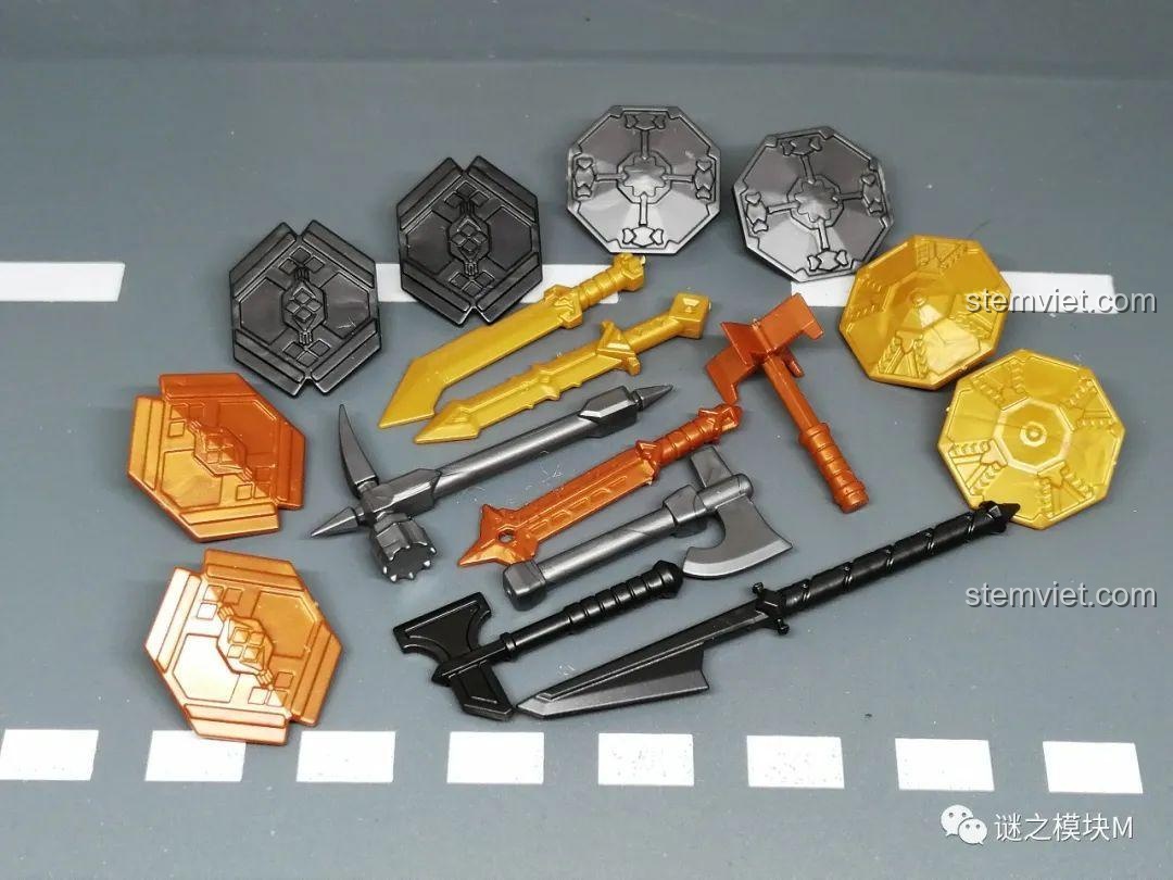 Cận cảnh khuôn mặt Dwarf Warrior xanh