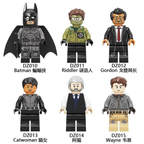 Minifigure Gordon - Cảnh sát trưởng DZ012, đồ chơi lắp ráp cho bé trai 6 tuổi, figure Gordon - Cảnh sát trưởng DZ