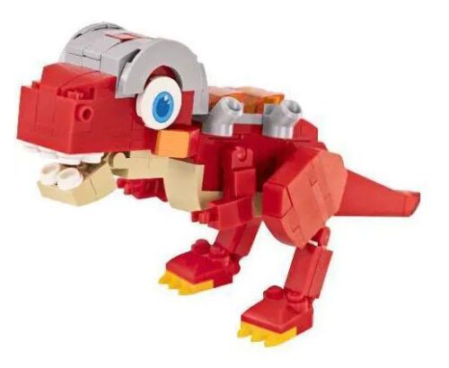 Mô hình khủng long bạo chúa Tyrannosaurus Rex màu đỏ EAKI NBXJ1001