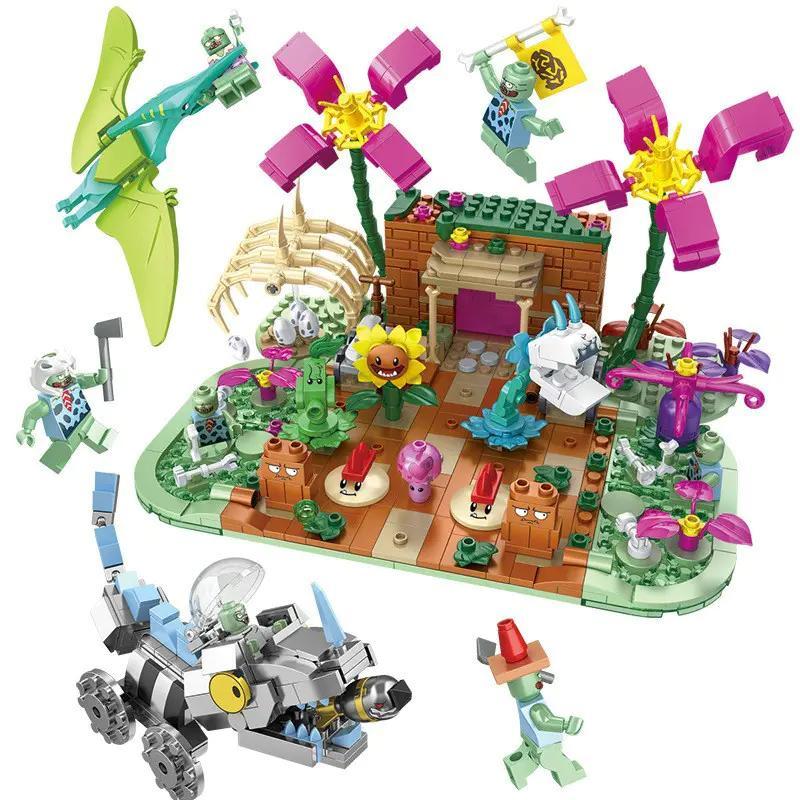 bộ lắp ghép Đại Chiến Thực Vật Elephant JX90141, đồ chơi lắp ráp Plants vs Zombies cho bé trai 5 tuổi, giá tốt