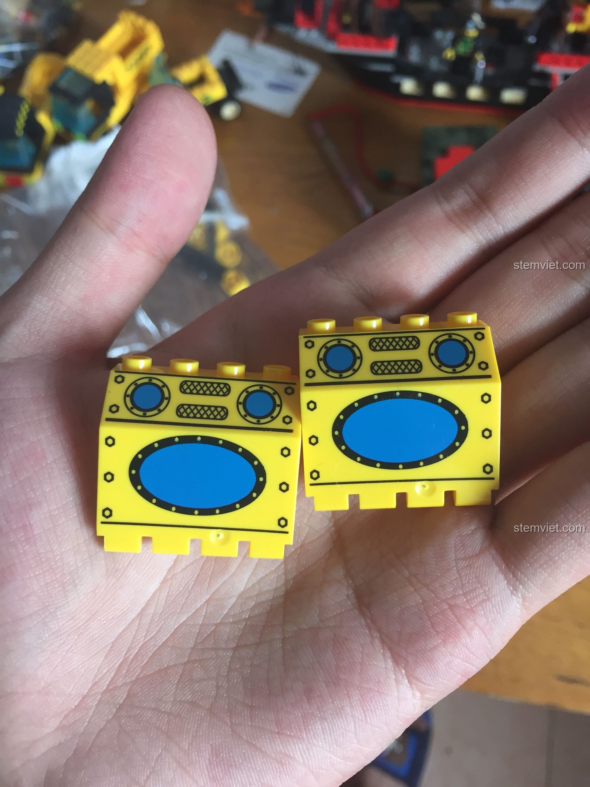 Các chi tiết in màu sắc đẹp mắt của bộ ENLIGHTEN 1213.