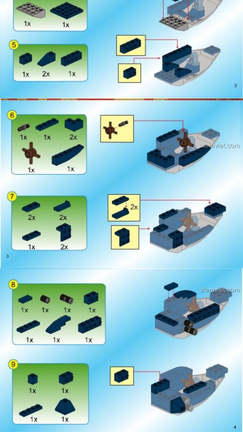 Bạch Tuộc Cơ Khí Enlighten 1305 hướng dẫn Enlighten 1305 Mô hình Bạch Tuộc Máy