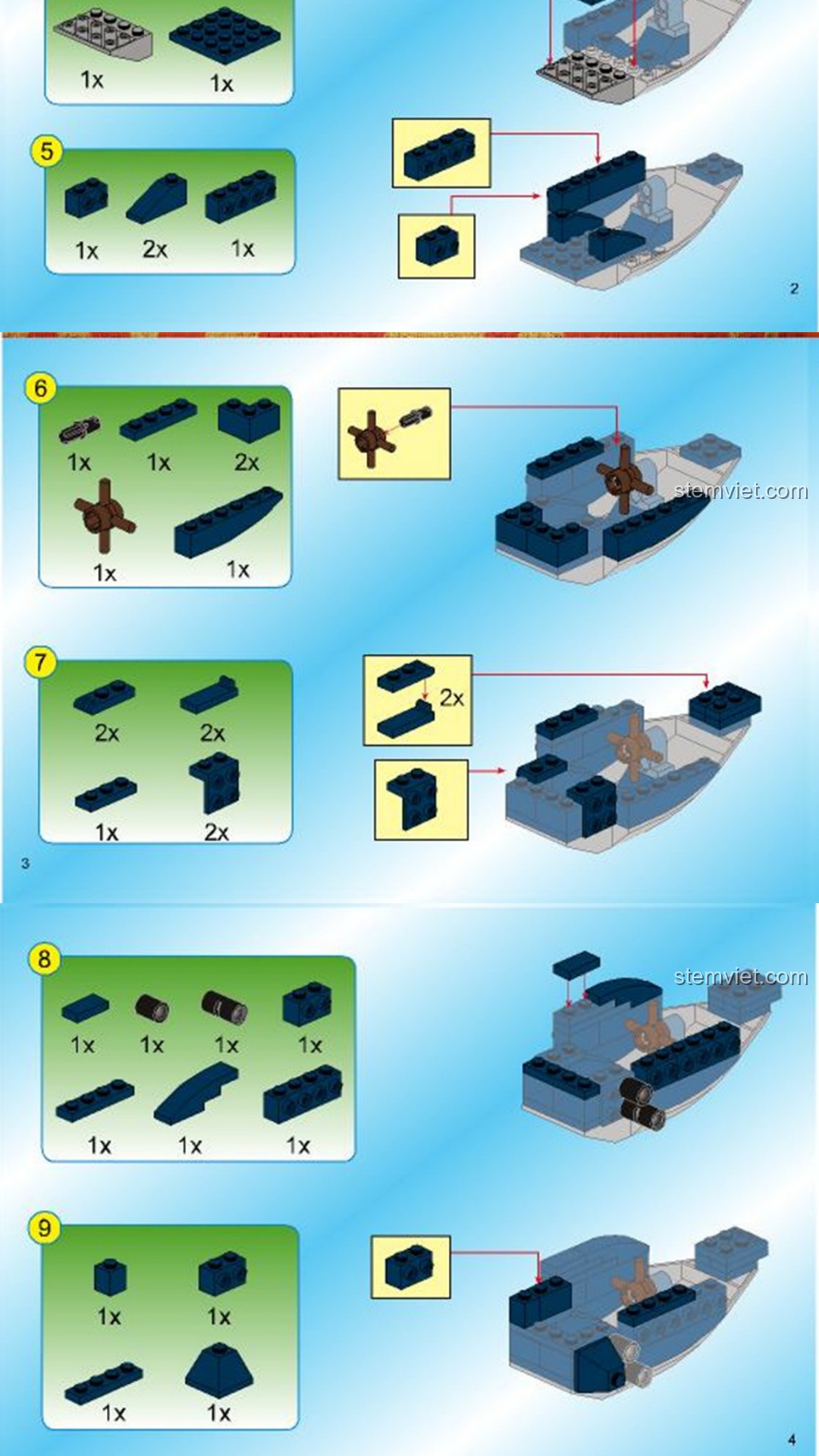 Bạch Tuộc Cơ Khí Enlighten 1305 hướng dẫn Enlighten 1305 Mô hình Bạch Tuộc Máy