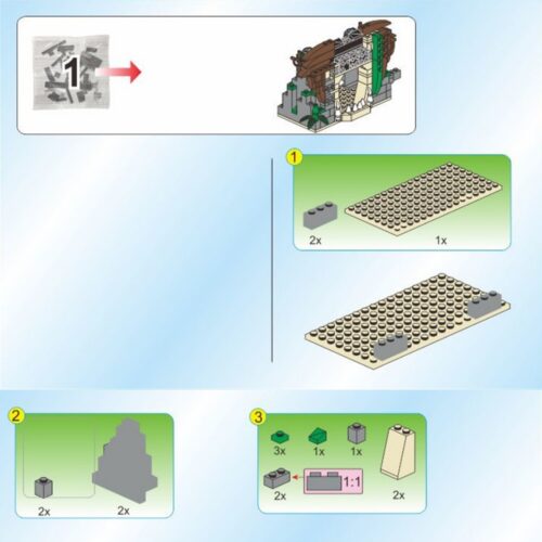 Sách hướng dẫn Enlighten 1308 Nhà tù Sư Tử, Sách Enlighten 1308 Mô hình nhà tù sư tử, Hướng dẫn lắp ghép Enlighten 1308 Nhà tù Sư Tử, Hướng dẫn lắp ráp Enlighten 1308 Nhà tù hải tặc PDF gốc chất lượng cao
