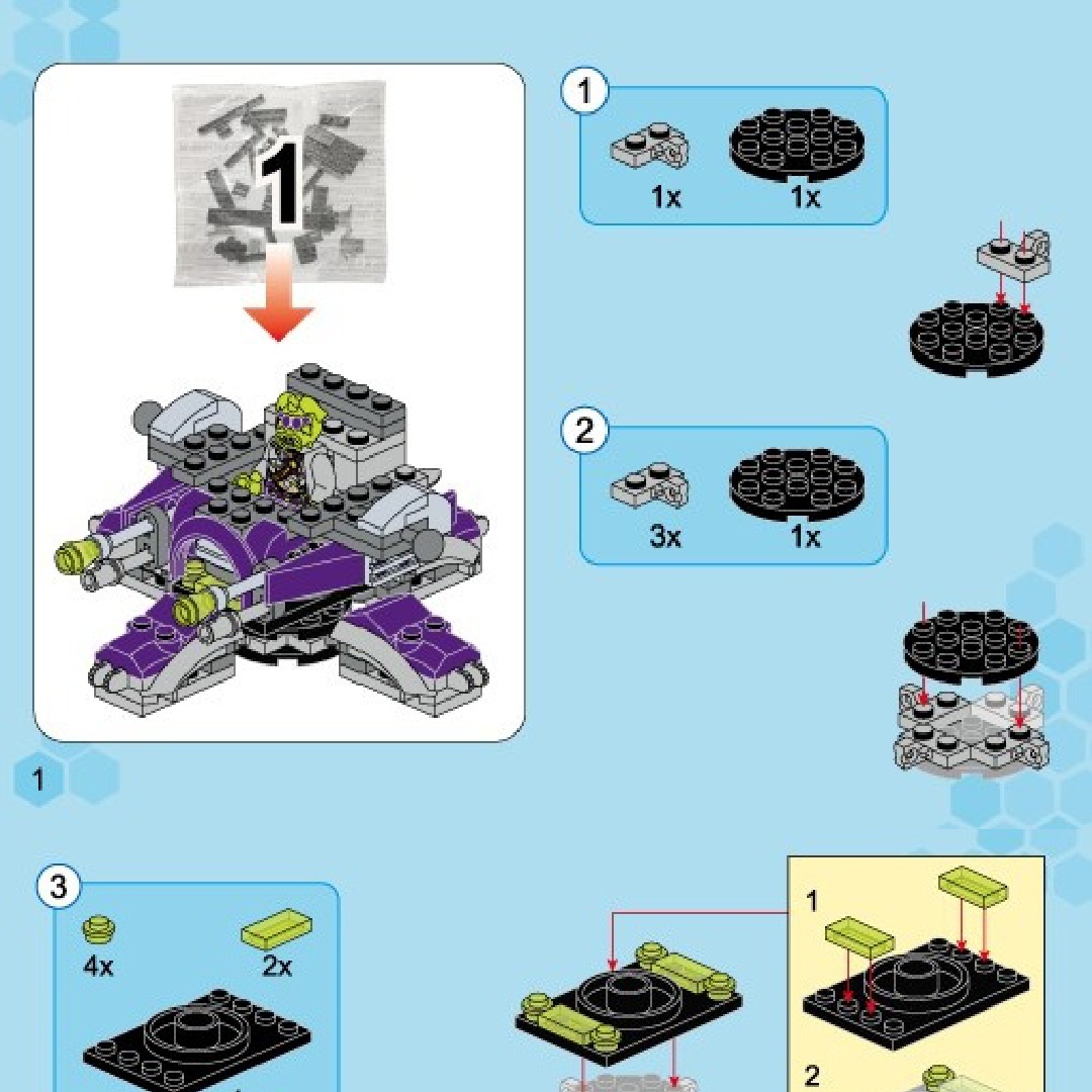 Robot Bắt Giữ Người Ngoài Hành Tinh Enlighten 1605 hướng dẫn lắp ráp Enlighten 05 Cỗ máy bắt giữ sách Enlighten 5 Chiến binh không gian