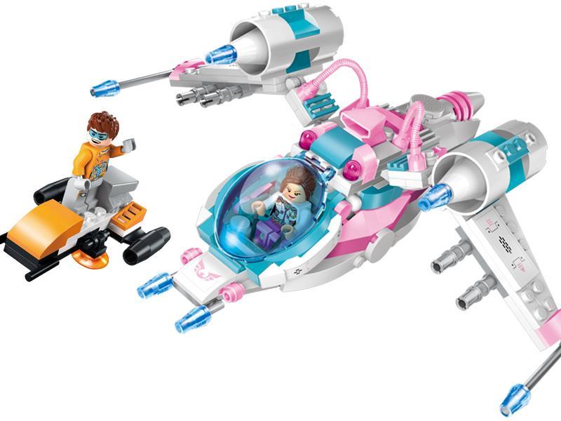 Bộ lắp ghép Phi thuyền Phượng Hoàng Enlighten 1607 với 229 mảnh ghép, đồ chơi lắp ráp tương thích LEGO® cho bé trai, bé gái 6 tuổi khám phá vũ trụ, giá rẻ.