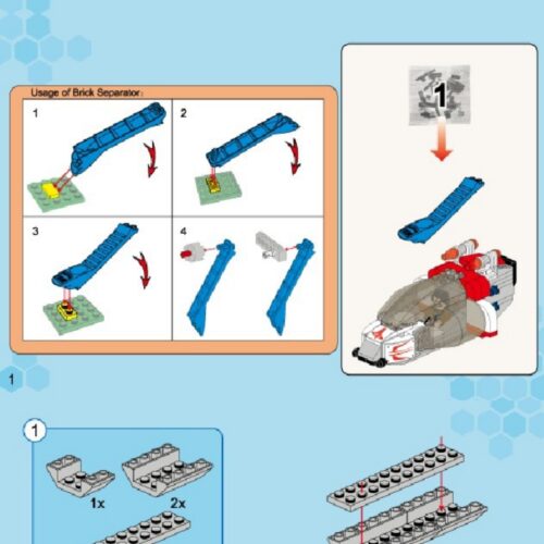 Sách Hướng Dẫn Lắp Ráp Máy Bay Chiến Đấu Chim Ưng Enlighten 1610, sách Enlighten 1610 Phi Thuyền Chiến Đấu PDF chất lượng cao