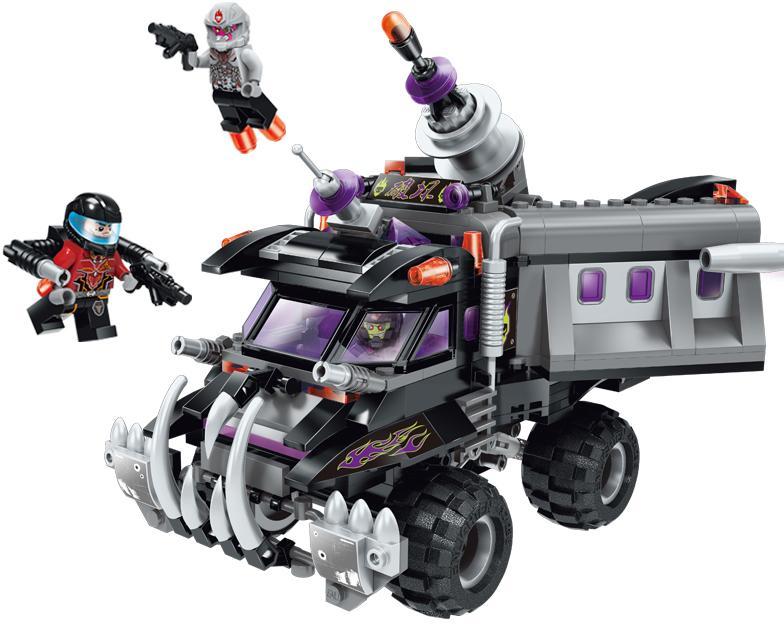 đồ chơi lắp ráp Xe tải bọc thép Enlighten 1614, mô hình xe tải bọc thép pháo kích không gian với 3 minifigure, phù hợp bé trai 6 tuổi, giá tốt