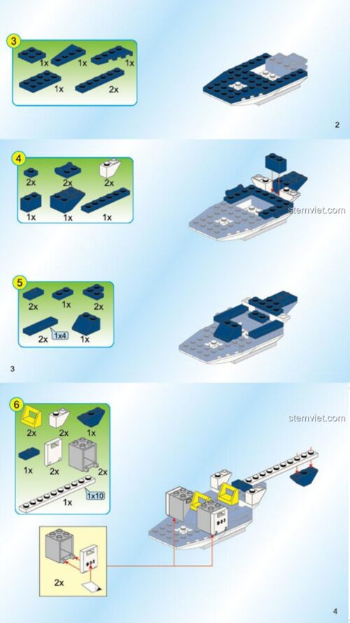 Hướng dẫn lắp ghép Enlighten 1905 Kẻ cướp PDF gốc chất lượng cao