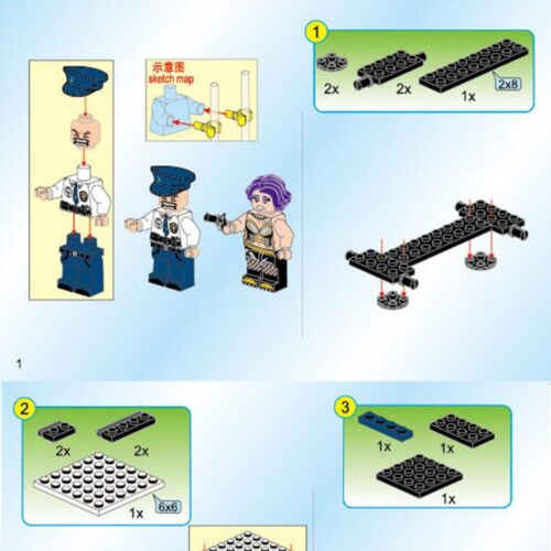 Cảnh sát: Truy bắt tội phạm Enlighten 1906 hướng dẫn lắp ghép Enlighten 1906 Cảnh sát: Truy bắt tội phạm