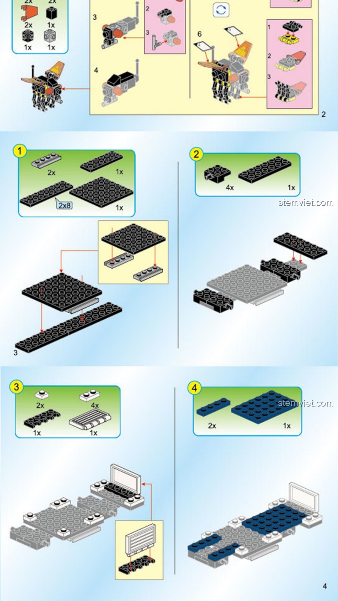 Biệt đội cảnh sát Enlighten 1907 hướng dẫn lắp ráp Enlighten 1907 Cảnh sát và tội phạm