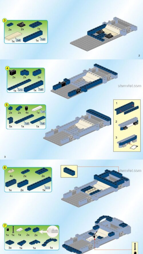 Xe cảnh sát Enlighten 1910 sách hướng dẫn Enlighten 910 Xe cảnh sát thám tử hướng dẫn lắp ráp Enlighten 910 Cảnh Sát: Thám Tử Xuất Kích