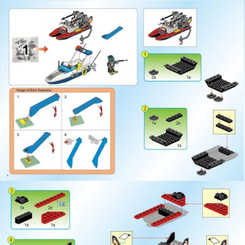 Trụ Sở Cảnh Sát Biển và Kế Hoạch Giải Cứu Tù Nhân Enlighten 1916 hướng dẫn lắp ráp Enlighten 916 Trụ sở cảnh sát biển