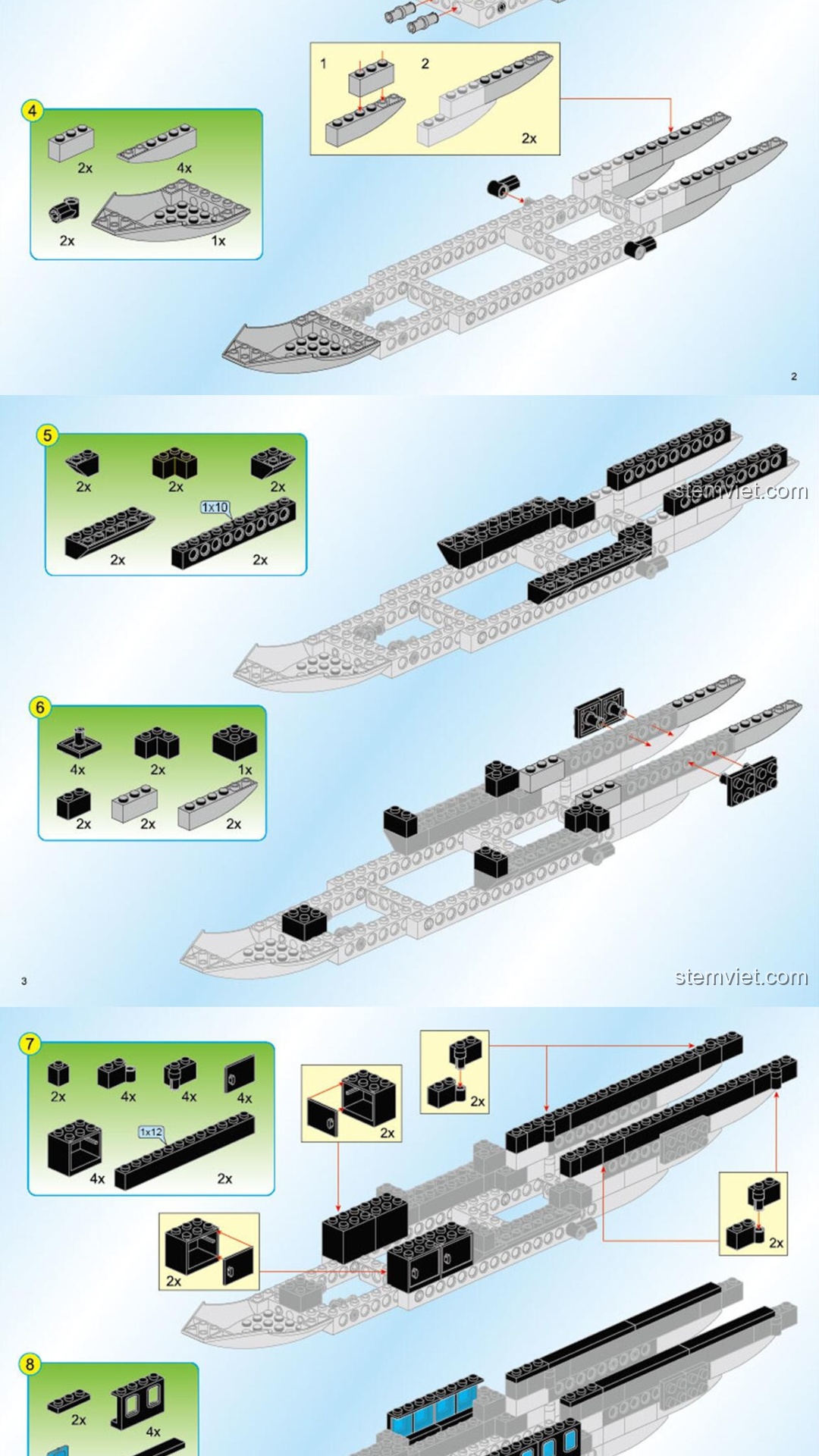 Trực thăng quân sự Enlighten 1917 hướng dẫn lắp ráp Enlighten 1917 Trực thăng quân sự