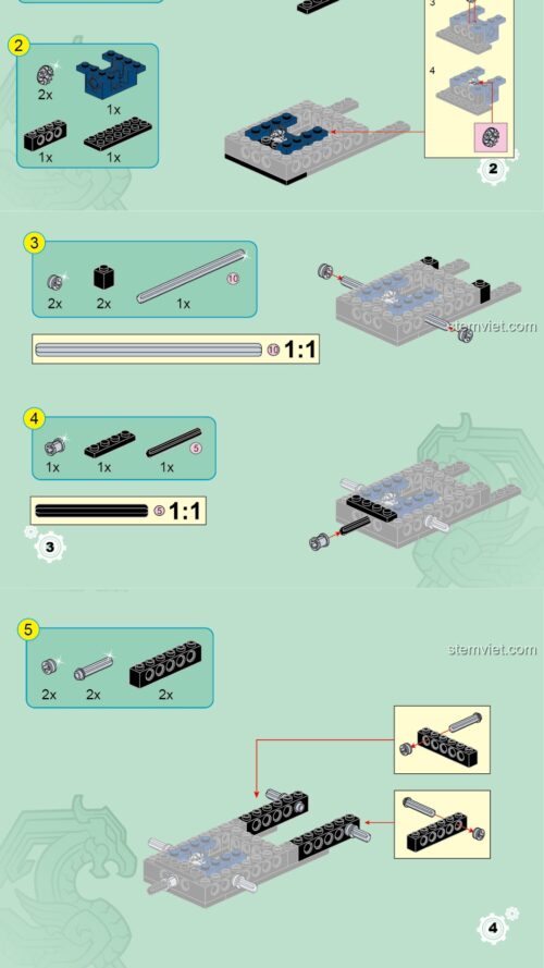 Hướng Dẫn Lắp Ráp Enlighten 2208 Xe Chiến Đấu Địa Đạo - hướng dẫn lắp ráp Enlighten 2208 Xe chiến đấu địa đạo
