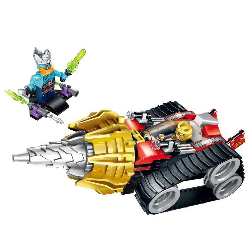 Bộ đồ chơi Enlighten 2208 Xe Khoan Đất Địa Đạo 171 mảnh ghép, đồ chơi lắp ráp Enlighten cho bé trai 6 tuổi, giá tốt