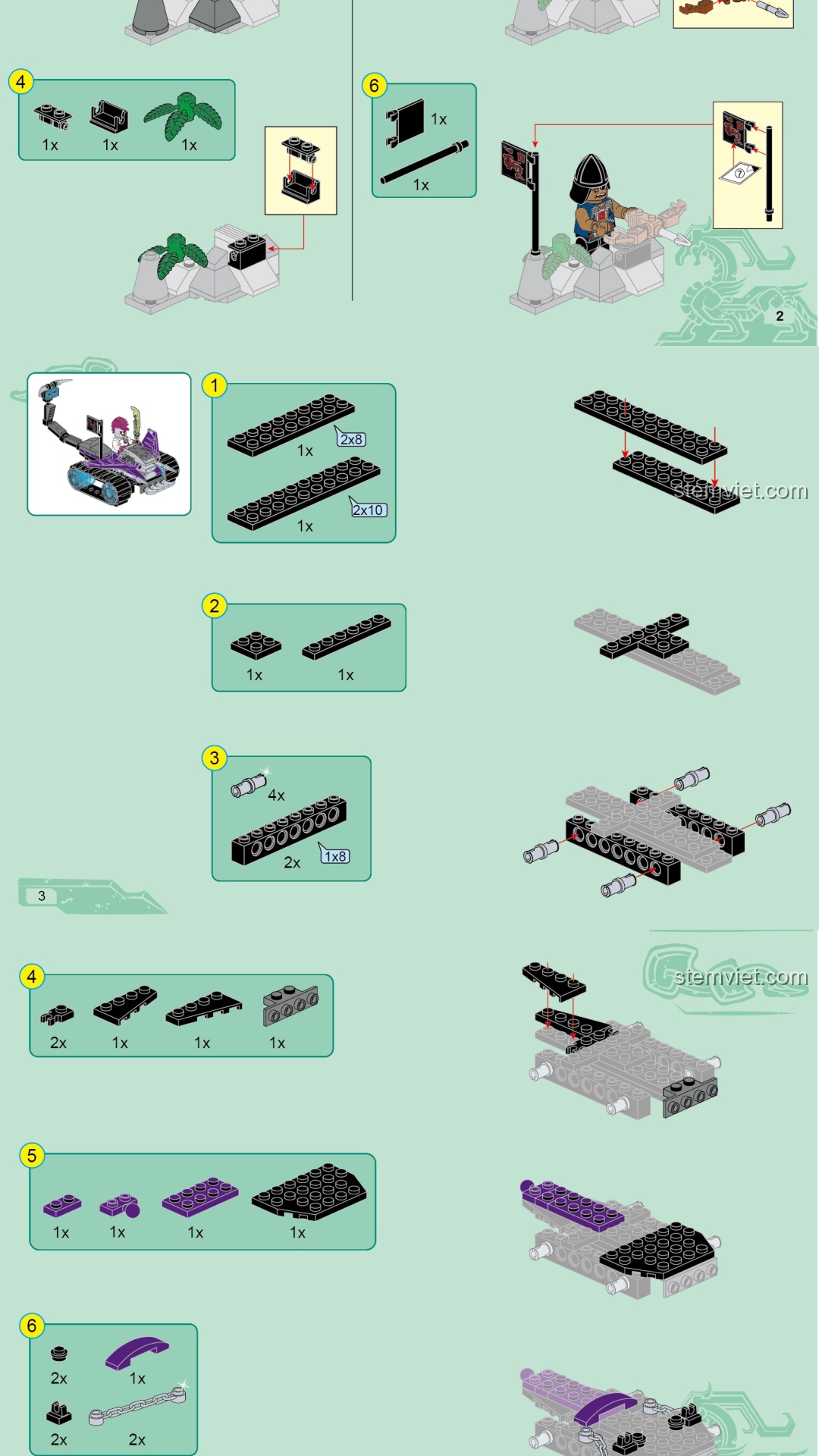 Rồng Đỏ Aogukulong Enlighten 2209 sách lắp ghép Enlighten 09 Bộ Ráp Phong Thần