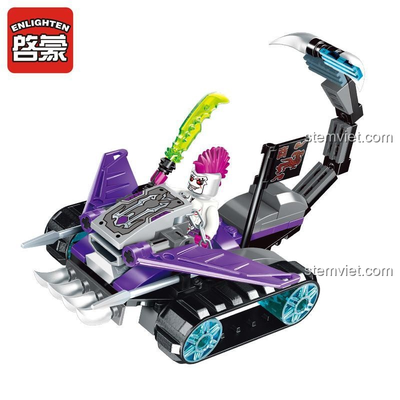 Xe Chiến Đấu Phong Thần Enlighten 2209, đồ chơi mô hình xe tăng cho bé trai 6 tuổi, chất lượng cao.