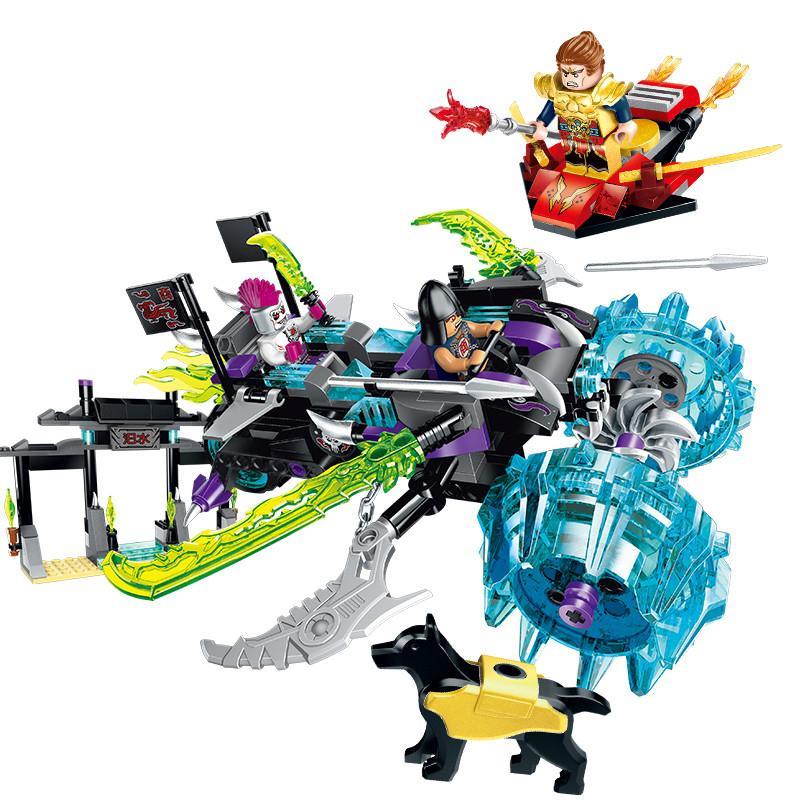 Bộ lắp ráp Enlighten 2212 Xe Tải Lưỡi Dao Quỷ tổng quan, đồ chơi mô hình chiến đấu cho bé trai 6 tuổi, giá tốt