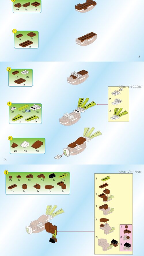 Chúa Tể Bầu Trời: Chiến Tranh Vinh Quang Enlighten 2306 hướng dẫn lắp ráp Enlighten 2306 Thần Ưng Griffin, hướng dẫn lắp ghép Enlighten 2306 Thần Ưng Griffin, sách lắp ghép Enlighten 2306 Thần Ưng Griffin