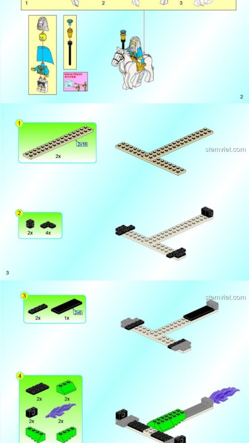 Chiến Xa Thiên Lang Tinh Enlighten 2312 hướng dẫn lắp ráp Enlighten 2312 Chiến Xa Thiên Lang Tinh