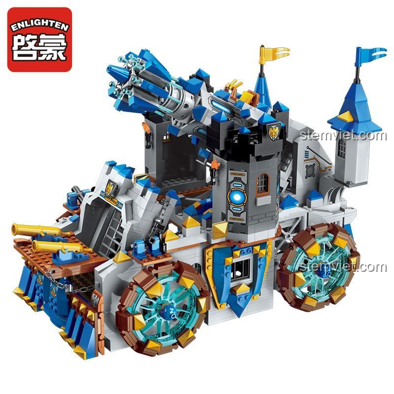 Thành Lũy Chiến Đấu Keeppley 2317 biến hình thành xe chiến đấu bất bại, đồ chơi lắp ráp sáng tạo cho bé trai.