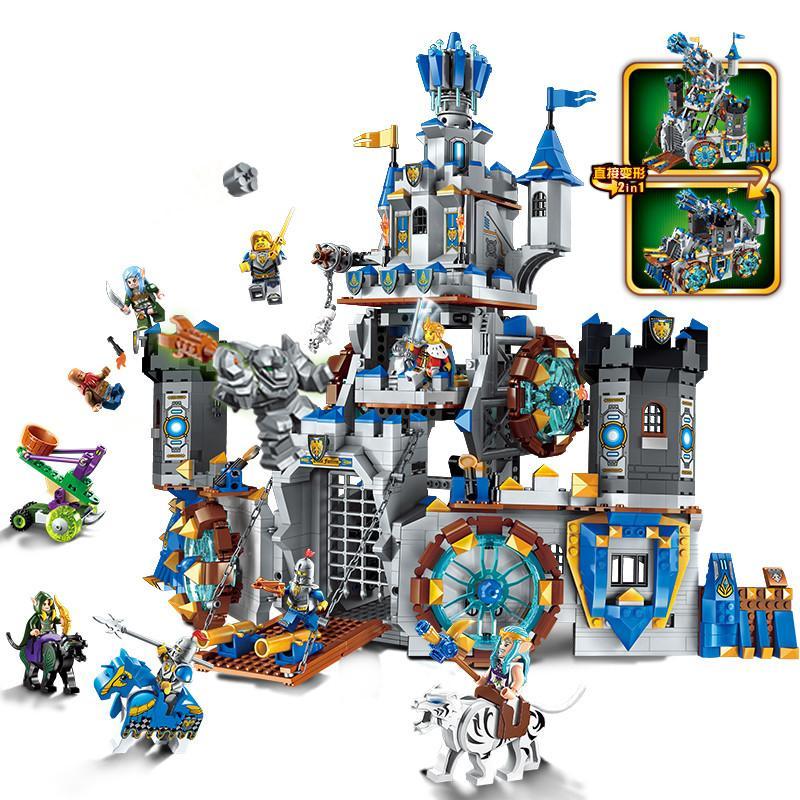 Bộ lắp ghép Pháo Đài Bất Bại Enlighten 2317, đồ chơi lắp ráp cho bé trai 6 tuổi, thể hiện toàn cảnh pháo đài và các minifigure. Giá tốt.