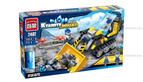 Hộp bộ lắp ráp Enlighten 2402 Xe Ủi Đá Đội Tinh Thạch, đồ chơi lắp ráp Enlighten 2402 cho bé trai 6 tuổi, giá tốt