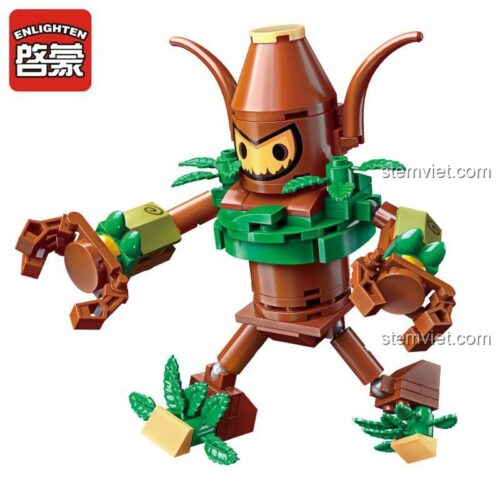 Mô hình Kháng Cự Người Cây Enlighten 2502, bộ lắp ráp Hồ Lô Huynh Đệ với khớp cầu linh hoạt, đồ chơi giáo dục sáng tạo cho bé trai, giá tiết kiệm.