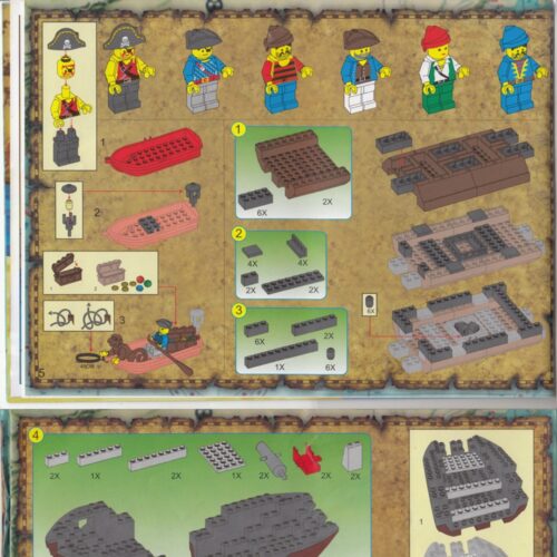 Tàu Hải Tặc Corsair Enlighten 307 hướng dẫn lắp ghép Enlighten ENLIGHTEN-307 Tàu Hải Tặc Corsair PDF gốc chất lượng cao