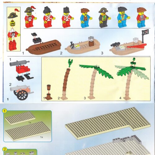 Sách Hướng Dẫn Lắp Ráp Enlighten 310 Bộ Lắp Ráp Trại Lính Hải Tặc PDF gốc chất lượng cao