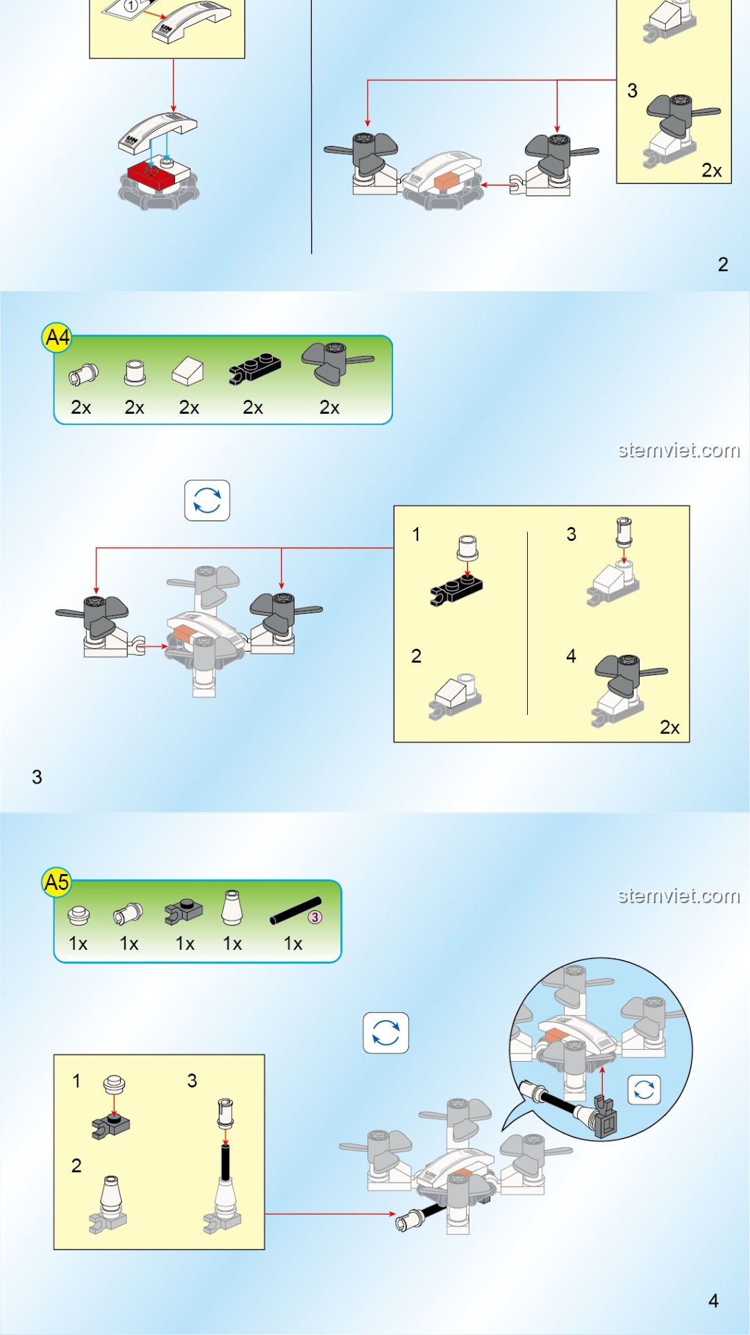 Xe địa hình quân sự Enlighten 3202 hướng dẫn lắp ghép Enlighten 3202 Xe địa hình quân sự