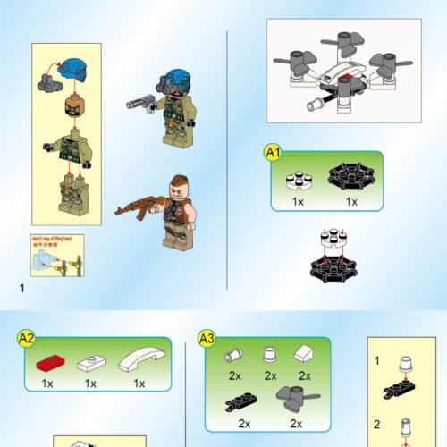 Nhiệm Vụ Sấm Sét: Phục Kích Đường Núi Enlighten 3202 hướng dẫn lắp ráp Enlighten 3202 Nhiệm Vụ Sấm Sét: Phục Kích Đường Núi