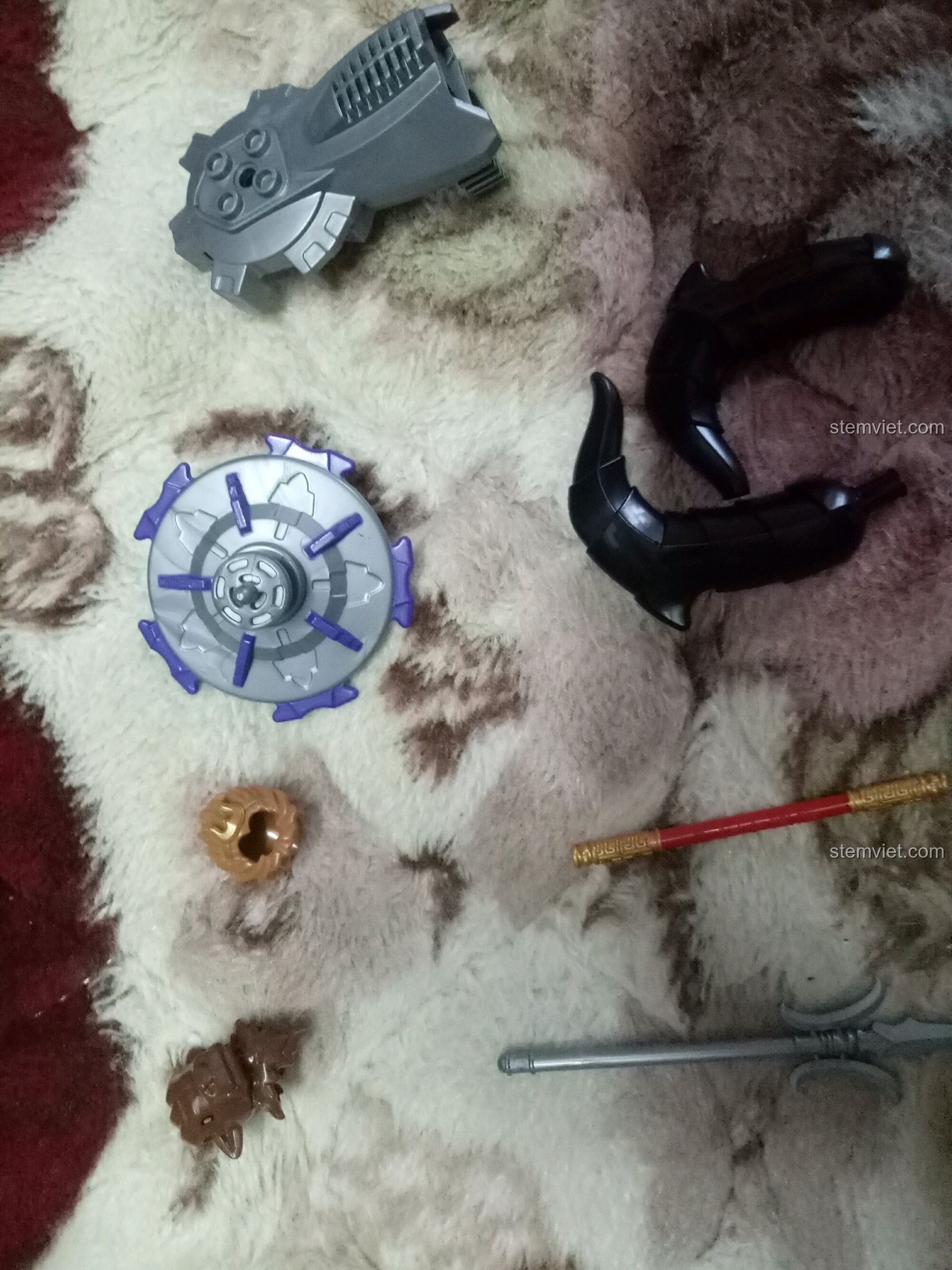 Cận cảnh một số mảnh ghép mới và độc đáo của bộ lắp ráp Enlighten 3801 Tây Du Ký.