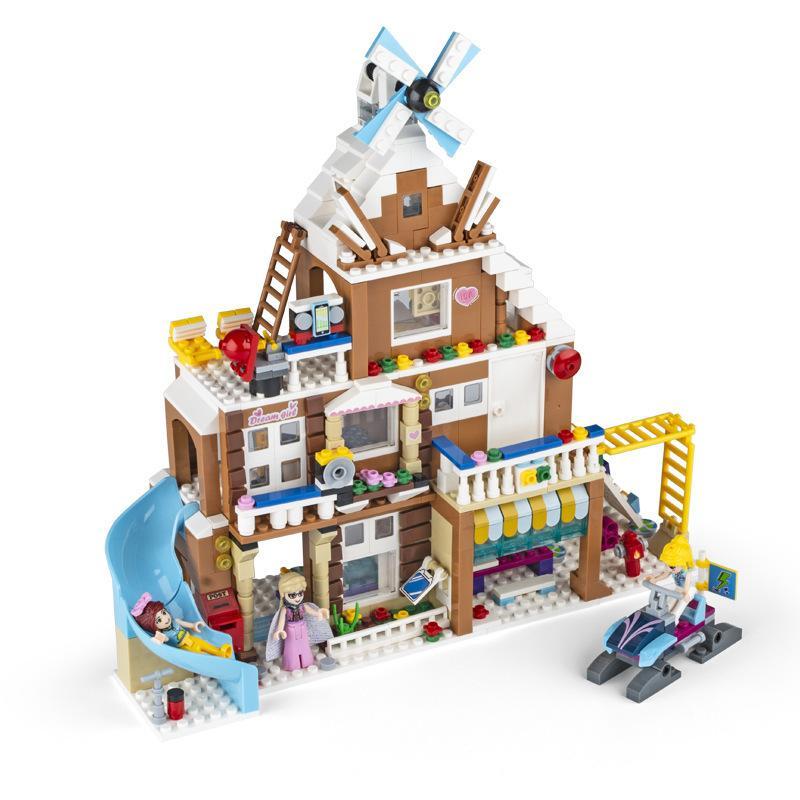 Bộ đồ chơi lắp ráp Enlighten 50011 Biệt thự xanh mơ ước của cô gái 6 tuổi, với 726 mảnh ghép chất lượng cao, giá tốt.