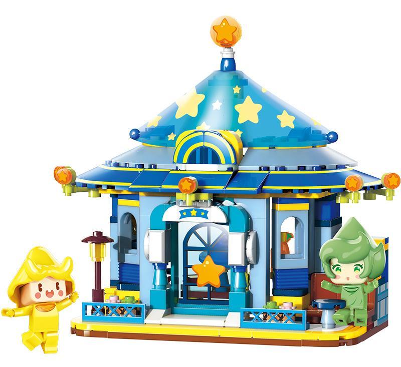 Bộ lắp ghép Ngôi Nhà Tinh Linh Enlighten 72029, đồ chơi mô hình Ngôi Nhà Mini World cho bé gái 6 tuổi, giá tốt, phát triển sáng tạo.