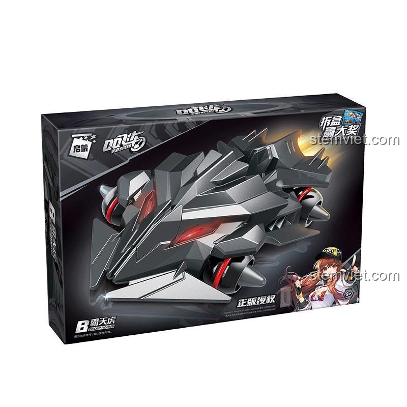 Hộp bộ lắp ráp Enlighten 74016 Xe đua QQ Tốc độ Bá Thiên Hổ, đồ chơi mô hình chất lượng cao cho bé trai 8 tuổi.
