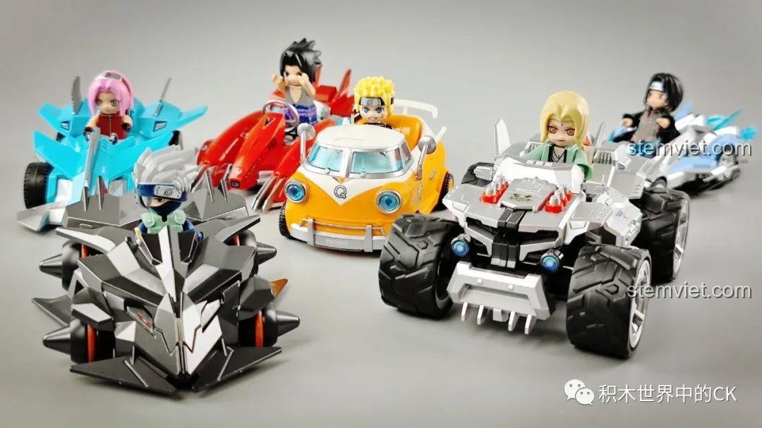 Xe đua QQ Tốc độ Bá Thiên Hổ Enlighten 74016 với góc nhìn năng động, bộ đồ chơi tốc độ cao cho bé trai 8 tuổi.