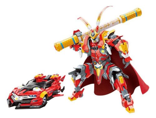 Bộ lắp ráp Tôn Ngộ Không Robot và Xe Đua QQ Tốc Độ Enlighten 74021 chất lượng cao cho bé trai 8 tuổi giá tốt