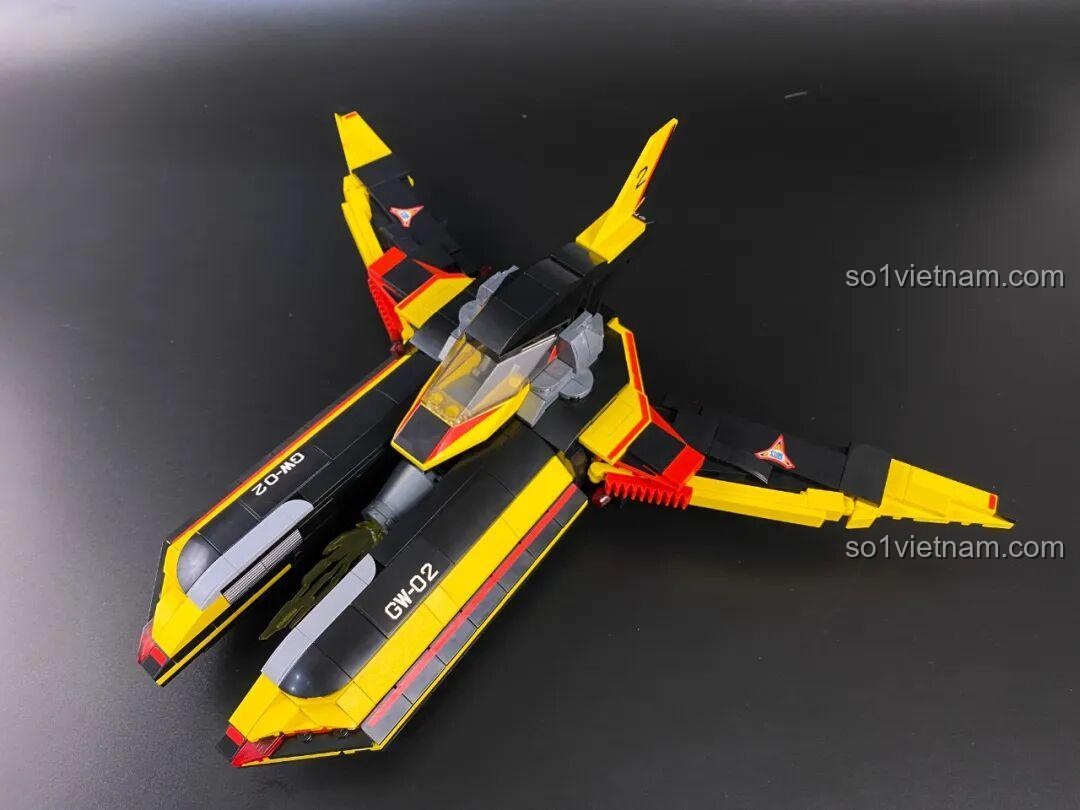 Mô hình xe tuần tra Delam Patrol Car Enlighten 75039 chất lượng cao, chi tiết sắc nét, phù hợp bé trai 8 tuổi.