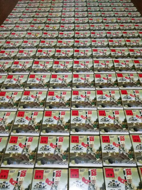 ENLIGHTEN 807 bộ đồ chơi chiến binh thổi kèn cho bé trai